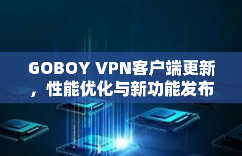 GOBOY VPN客户端更新,性能优化与新功能发布 GOBOY VPN客户端更新,性能优化与新功能发布