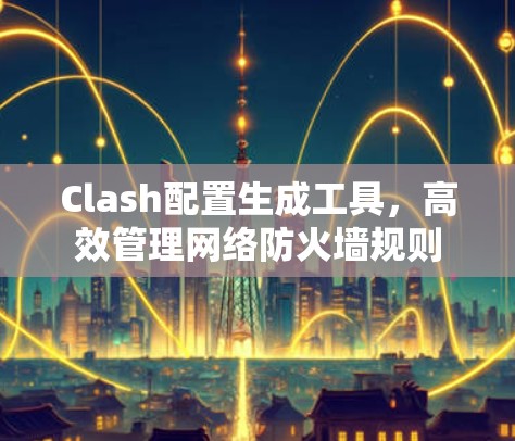 Clash配置生成工具,高效管理网络防火墙规则 Clash配置生成工具,高效管理网络防火墙规则