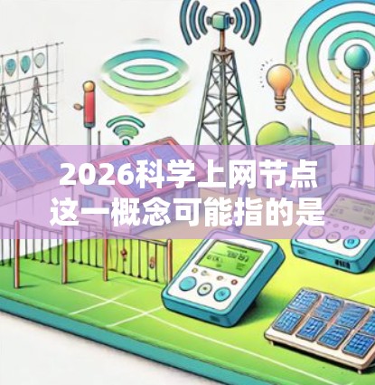 2026科学上网节点这一概念可能指的是未来几年(特别是2026年以后)在科学领域上网的技术发展、趋势或应用。以下是一些关于2026年科学上网可能发展的方向的思考和推测 2026科学上网节点这一概念可能指的是未来几年(特别是2026年以后)在科学领域上网的技术发展、趋势或应用。以下是一些关于2026年科学上网可能发展的方向的思考和推测