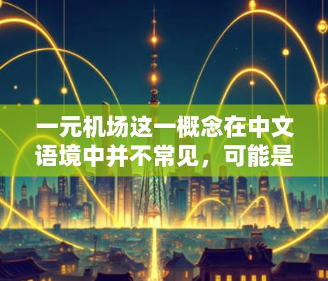 一元机场这一概念在中文语境中并不常见,可能是指价格非常低廉的机场或与价格相关的服务。如果你是在寻找国内外经济实惠的机场或航空服务,以下是一些可能的解释和建议 一元机场这一概念在中文语境中并不常见,可能是指价格非常低廉的机场或与价格相关的服务。如果你是在寻找国内外经济实惠的机场或航空服务,以下是一些可能的解释和建议