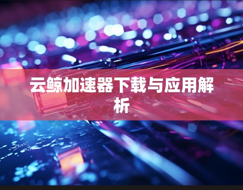 云鲸加速器下载与应用解析 云鲸加速器下载与应用解析